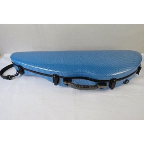 Rare Camber modle Blue carbon fiber composite material violin case 4/4