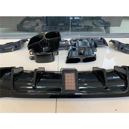 Applied to Babos Lip Mercedes Benz S-class W222 Four Outlet Tail Throat