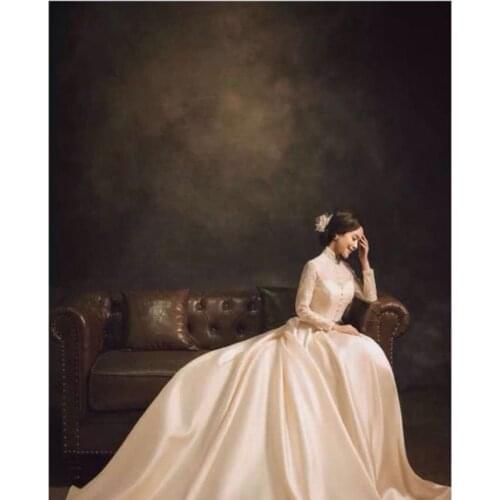 3x6M Hand Painted fantasy Old master Vintage muslin PHOTO BACKDROP,100%cotton portrait photography background customized DM192