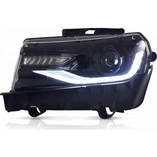 Goodmolds Manufacturing and Wholesale 5th Gen sequential head lamp 2014-2015 led headlight For Chevrolet Camaro