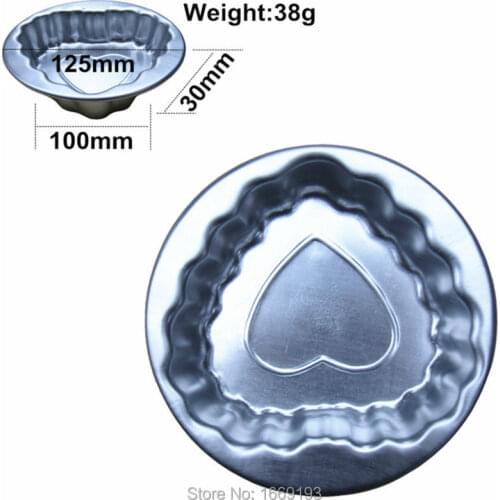 Water Ripples Heart Shape Jelly Pudding Cheese Tools,Cake Bread Aluminum alloy Baking Molds,Direct Selling