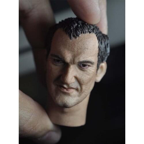 1/6 Quentin Tarantino Male Head Models for 12''Figures Bodies