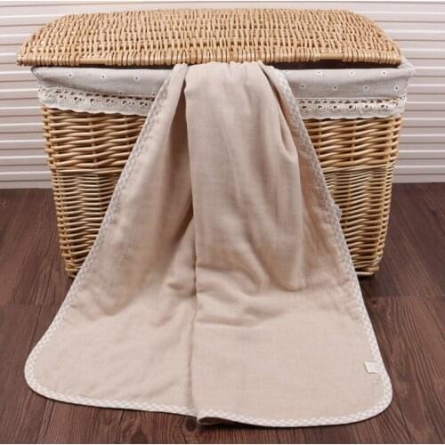 Soft Baby Bath Towel 6 Layer Organic Cotton Gauze Baby Decke Newborn Muslin Washcloth Baby Bath Blankets Towels 70*100cm