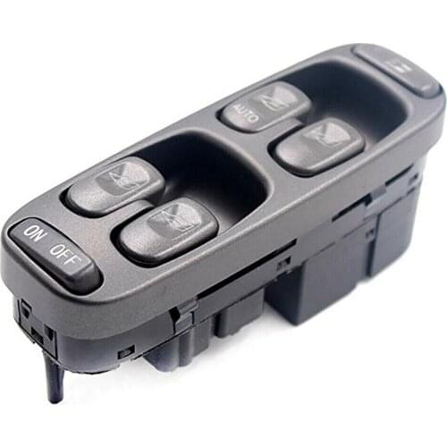 TIANBANG Electric Power Window Master Control Switch 8638452 8637145 901550 9148957 9472276 Fit for 1998-2000 Volvo V70 S70 XC70
