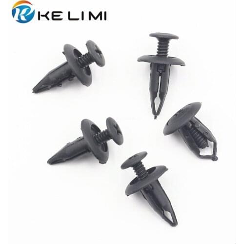KE LI MI Plastic expansion rivets for ford bumper fender skirts fixed clamp For Chrysler retainer clips