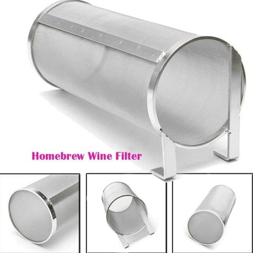 Stainless Steel Hop Spider Mesh Strainer Home Brew Beer Pellet Hop Filter Cartridge 300 Micron Filtering For beer brewing kit