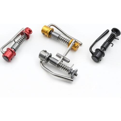 Ultra-light titanium seat tube clamp for Brompton