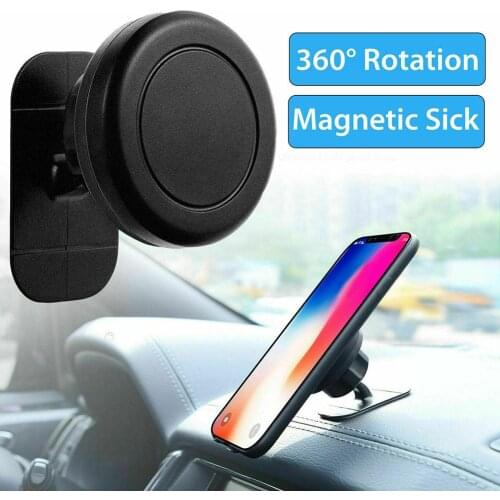 Universal 360 Degrees Rotating Magnetic Car Dashboard Mobile Phone Holder Stand