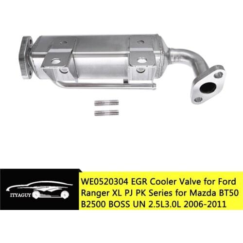 WE0520304 Stainless Steel EGR Cooler Valve for Ford Ranger XL PJ PK Series for Mazda BT50 B2500 BOSS B2500 UN 2.5 3.0L 2006-2011