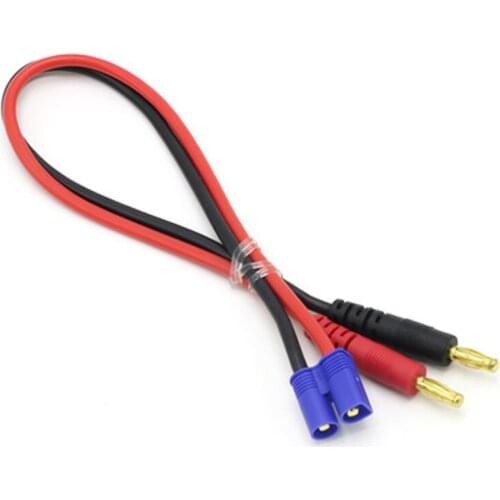 RC B6 charger XT60 XT90 EC5 TRX plug T plug to 4.0mm banana charging cable
