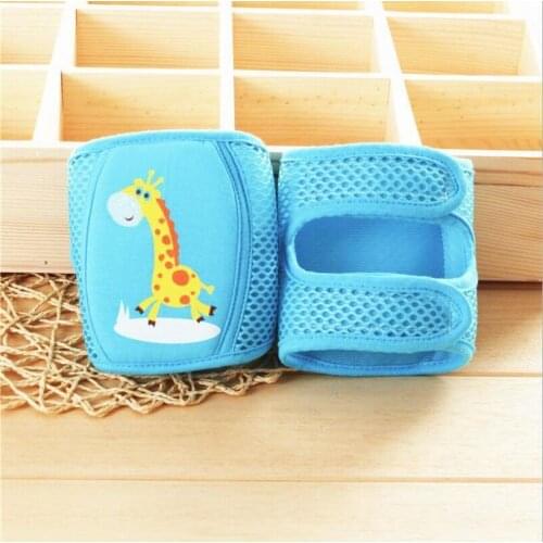 1 Pairs Kids Boy Crawling Elbow Infants Baby Knee Pads Protector Safety Mesh Kneepad Leg Warmer Children Cushion Legging