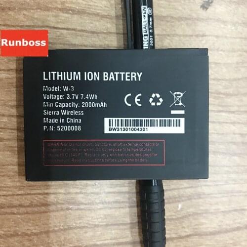 Battery W-9 For Netgear Sierra AirCard AC810S AC815 Verizon Jetpack Hotspot AC791L W-3 760S 762S 763S 785S W-1 753S 754S 778S