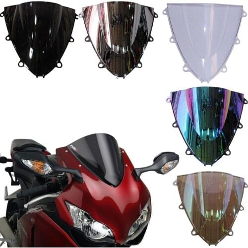 ALLGT Tinted Windshield Windscreen Set for Honda CBR 1000rr 2008 2009 2010 2011