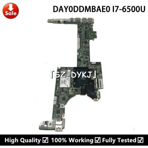 For HP Spectre X360 G2 13-4000 13-4 Laptop Motherboard DAY0DDMBAE0 SR2EZ i7-6500U 8GB 828825-001 828825-601 830689-601 Mainboard
