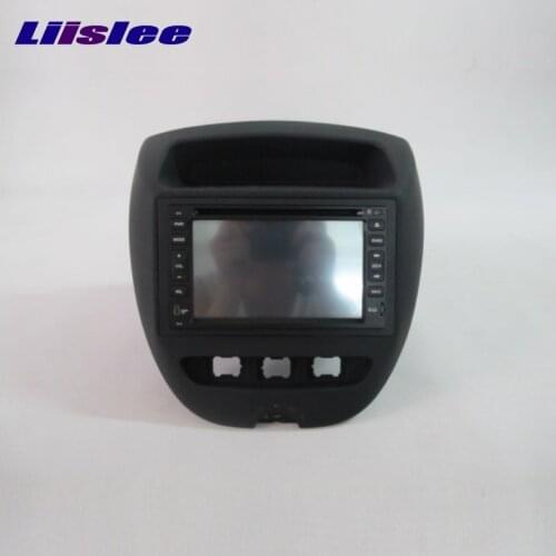 For Peugeot 107 2005~2013 Radio CD DVD Stereo Player GPS Navi Navigation System Double Din Car Audio Installation Set