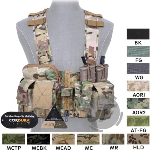 Emerson Tactical UW Split Front Gen V Chest Rig EmersonGear Multi Purpose Carrier Vest W/ M4 M16 Pistol Magazine Mag Pouches