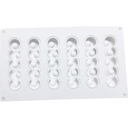 Caterpillar Shaped Strip Dessert Cake Mould Non Stick No Stain Bakeware Cupcake Baking Pan Multifunction Kitchenware