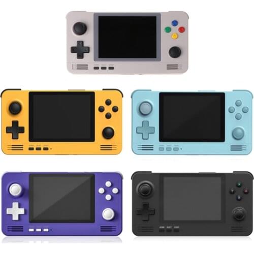 64G/128G Retroid Pocket 2 Retro Pocket Handheld Game Console 3.5 Inch IPS Screen Double System Open Source 3D Games