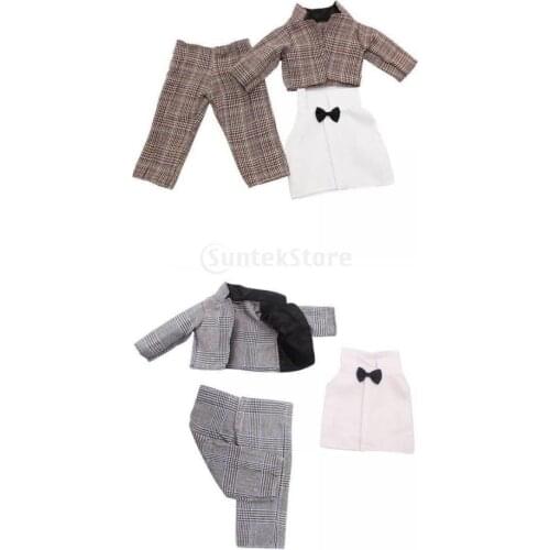 18 Inch Boys Doll Suit Clothes for American Doll Dress up Jacket Pants