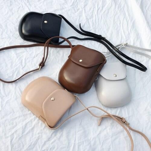 Summer Women Mini Handbag Casual Shoulder Strap Bag Ladies Long Phone Pocket Purse Hard PU Leather Messenger Bags For Women 2021