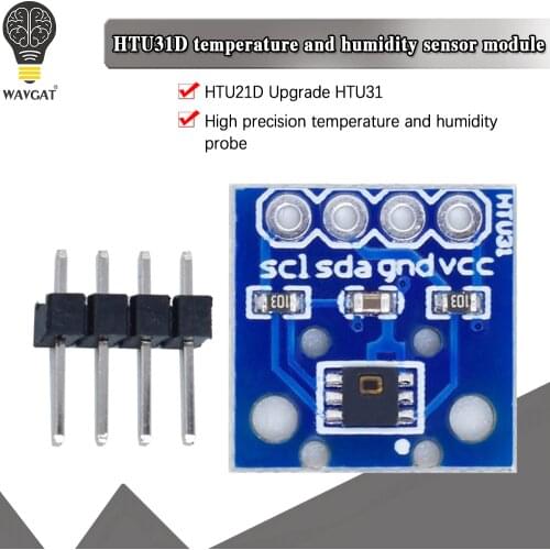 HTU31D temperature and humidity sensor module high-precision probe HTU21D upgrade version HTU31 for arduino
