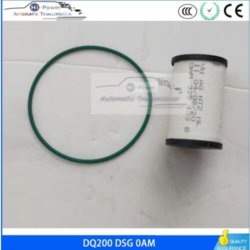 OEM DQ200 DSG 7 Speed 0AM Oil Filter 0AM325433E 325433E Auto Transmission Filter + Gaskets for VW VOLKSWAGEN Audi OAM DQ200