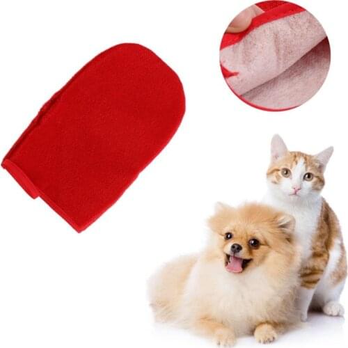 For Cleaning Upholstery Textiles Car Artifact Pet Sticky Anti-static Hair Removal Hair Glove