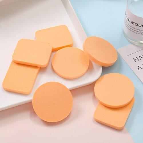 Powder Puff Beauty Tools Round Square Wet And Dry Sponge Size Powder Puff Makeup Foundation BB Powder