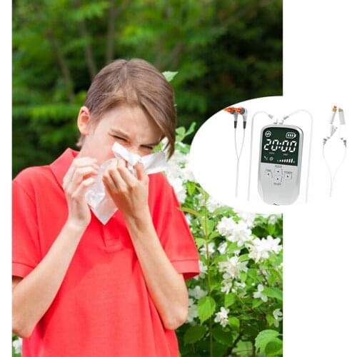 Nose Allergic Rhinitis Therapy Device Rhinitis Sinusitis Treatment Nose Massage Hay Fever Low Frequency Pulse Laser Machine