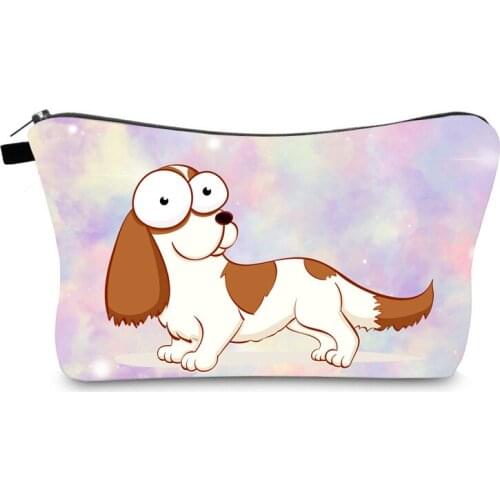 Waterproof makeup bag Corji digital soft handle and multifunctional travel storage bag Women Beauty Storage and organization