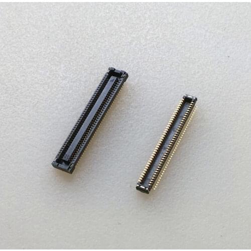1+1PCS) Board to board FFC socket socket connector 80p male female base gold plating 0.4 spacing