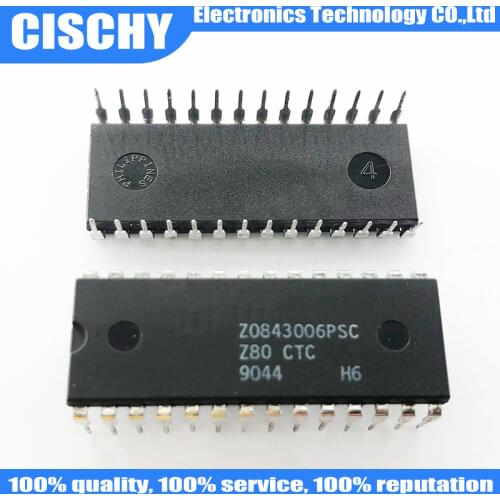 1pcs/lot Z0843006PSC Z80 CTC DIP-28 In Stock