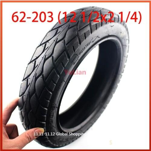 12 1/2 X 2 1/4 ( 62-203 ) fits Many Gas Electric Scooters and e-Bike 12 1/2X2 1/4 wheel tyre & inner tube