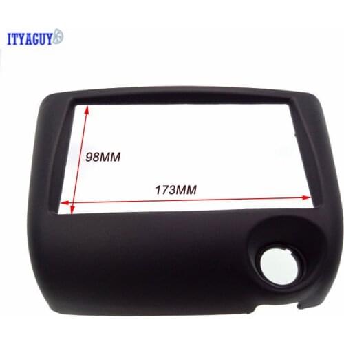 173*98MM Double Din Car Radio Fascia fits for TOYOTA Yaris Vitz Platz GPS DVD Stereo Radio Panel Frame Dash CD DVD Player Panel