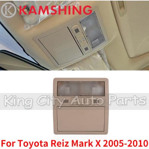 CAPQX For Reiz Mark X 2005 2006 2007 2008 2009 2010 Interior Reading Light Front Indoor Dome Lamp With Switch Roof Light