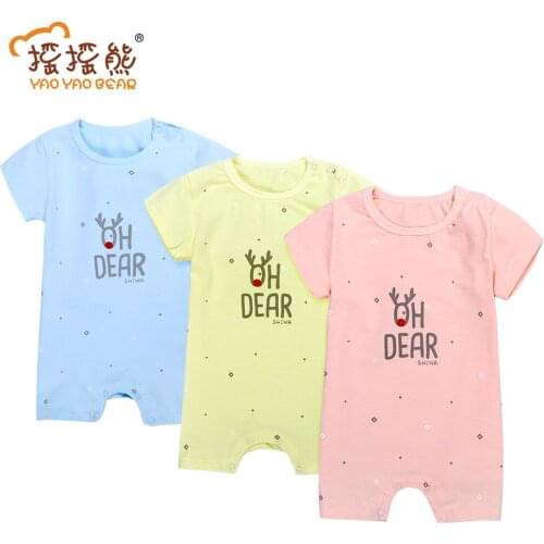 Baby Romper Children Summer Clothing Set Baby Girl Jumpsuit Boy Rompers Short Sleeve Newborn Rompers Baby Clothes Baby Clothing