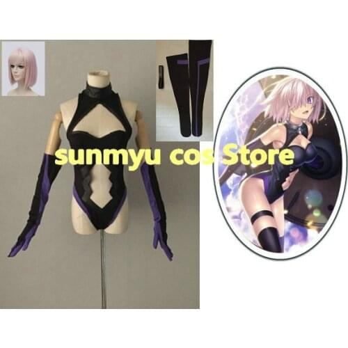 FGO Fate/Grand Order Mash Kyrielight Matthew Kyrielight leotard Cosplay Costume,Custom Size Halloween Wholesale