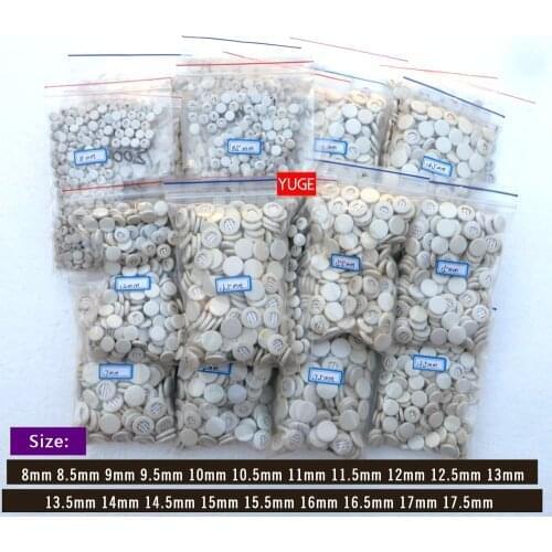 Leather Clarinet Pad Made of Sheepskin Mixed Size Woodwind Accessories Parts 600 Pcs