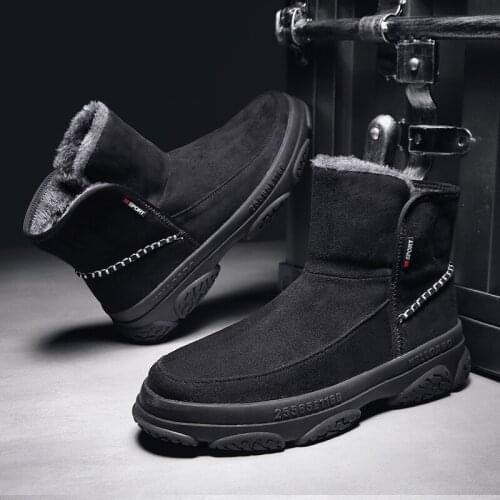 2019 new autumn and winter mens high leather boots new cool spring shoes comfortable brand mens casual boots fashion mens sho