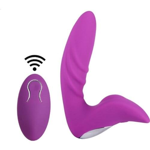 LOAEY Men masturbator 10 Speed Mute Wireless Remote Control Anal Vibrator,Silicone Prostate Massager, Adult Anal Toys For men