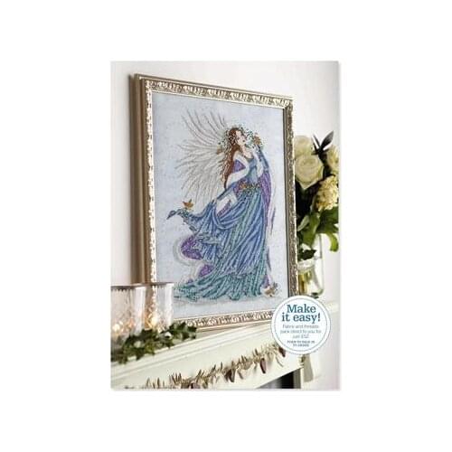 14CT/16/18/28 Christmas Angel Fairy Joan Elliott collection Cross Stitches Set 39x49cm CS-100WM