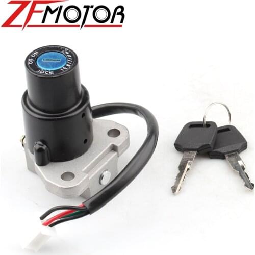 Motorcycle The start switch electric door lock front switch lock suitable for YAMAHA DT125 DT200 TW200 TW225 XT225 TZR250