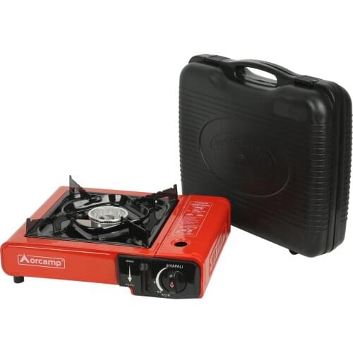 Portable Stove for camping Electrostatic painted body Enamel Grill gas cooker durable long-term 2,30 Kw butane-propane equipment