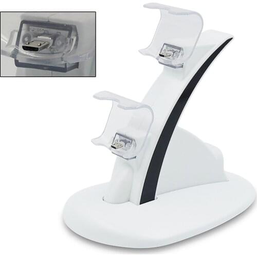 Bevigac Portable Controllers Charging Stand Charger Dock Station for Sony PlayStation Dualshock 4 PS4 PS 4 Slim Pro Controller