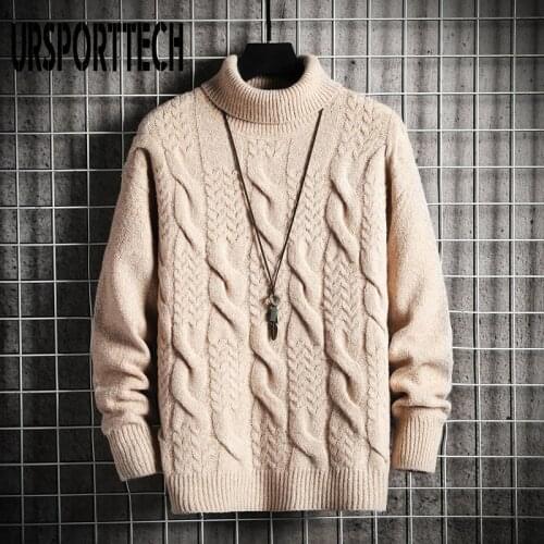 URSPORTTECH Men's Wool Pullovers
