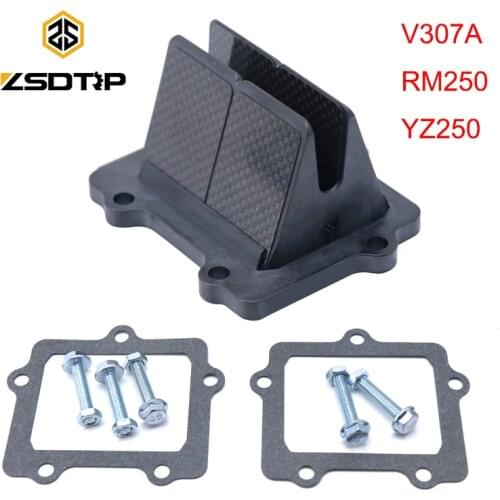 ZSDTRP Reed Valve for SUZUKI RM250 1996 1997 2003-2008 Motorcycle Motor Parts for YAMAHA YZ250/YZ250X 1997-2019 V307A