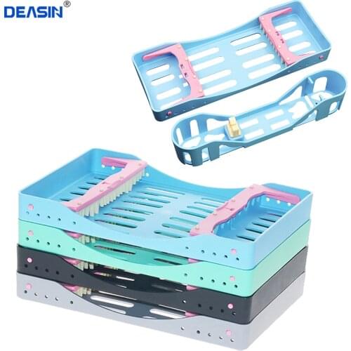 1 pc Dental New Arrival 3/5/10 Holders 135℃ Plastic Sterilization Box Autoclavable Instrument