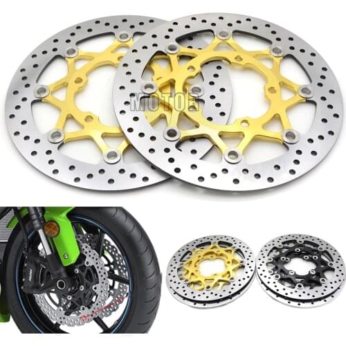 2PCS For Suzuki GSXR600/GSXR750 06-10 GSXR1000 K5 05-06 Motorcycle Front Brake Disc Rotors GSX600R GSX750R GSX1000R GSXR GSX R