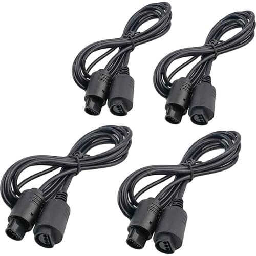4 Pack 6Ft N64 Controller Extension Cable Cord for Nintendo 64 N64 Controller