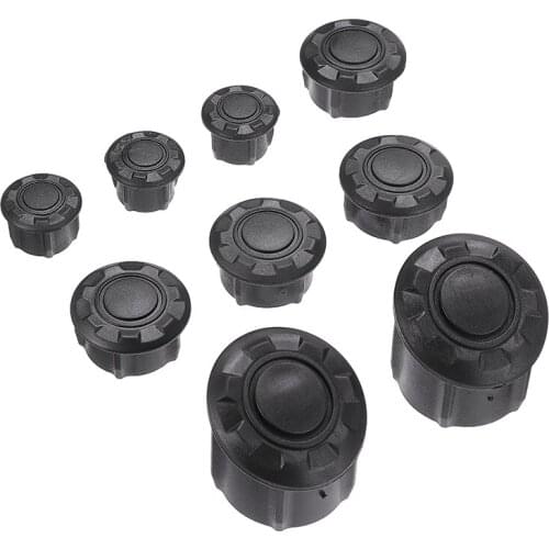 9pcs ABS Motorcycle Frame Hole Cover Plug Caps For BMW R1200GS LC R1250GS Adventure Moulding Accessories Parts